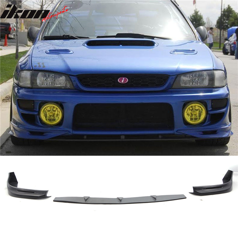 1997-2001 Subaru Impreza WRX GD Style Unpainted Front Bumper Lip PU