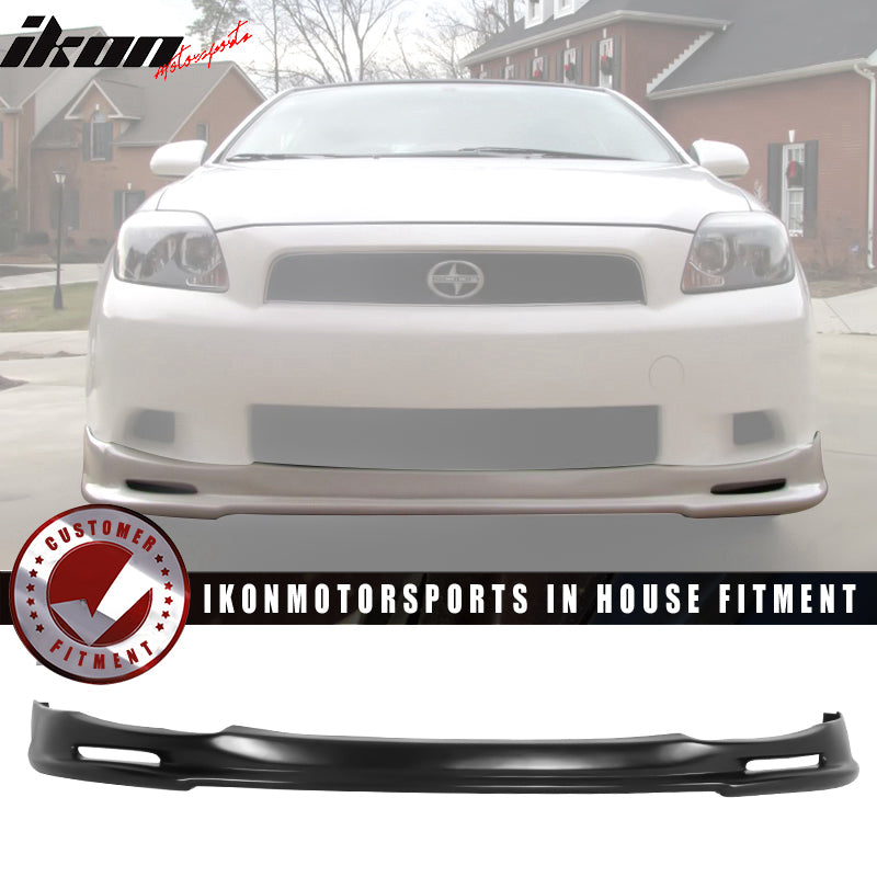 2005-2010 Scion tC Mugen Style Add On Front Bumper Lip Chin Spoiler PU