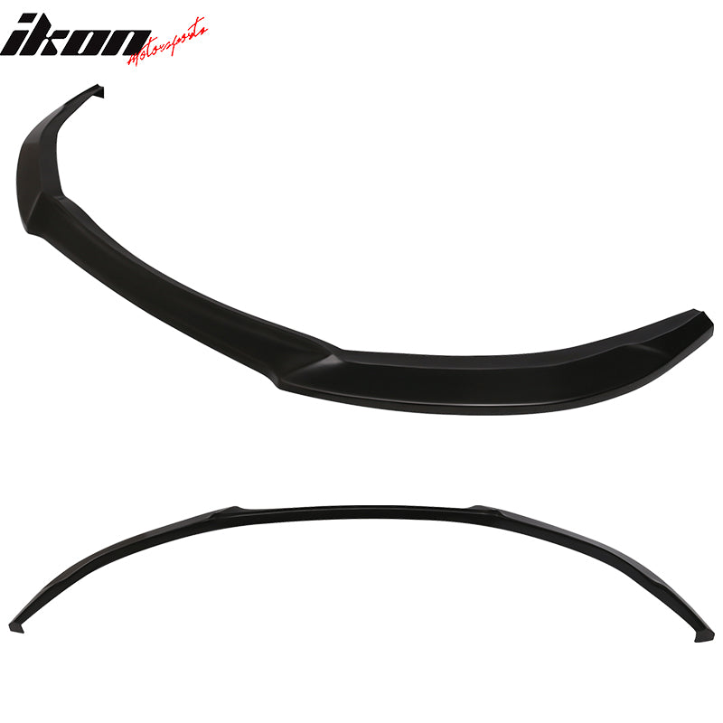 Fits 14-16 Toyota Corolla L LE GT Style Front Bumper Lip Spoiler Unpainted PU