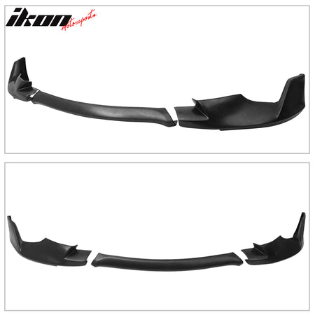 Fits 14-16 Toyota Corolla Base L LE Sport Style 3PCS Front Bumper Lip Spoiler PU