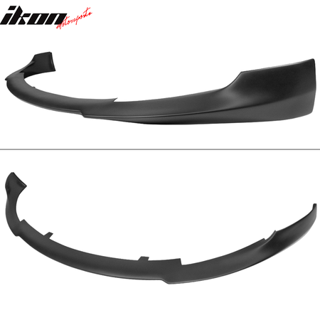 Fits 17-23 Tesla Model 3 Front Bumper Lip Matte Black - PP