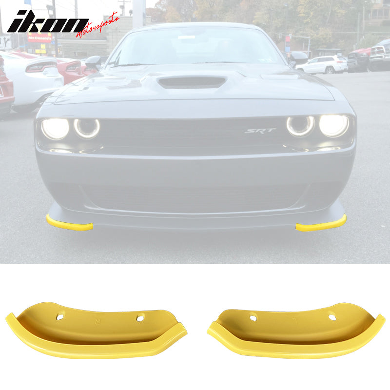 2015-2023 Dodge Challenger SRT Scat Pack Bumper Lip Protector 2PC