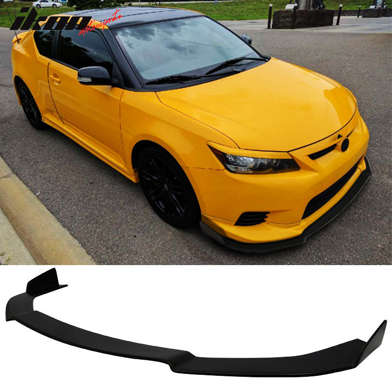 2011-2013 Scion TC V1 Style Front Bumper Lip Chin Spoiler Splitter PU