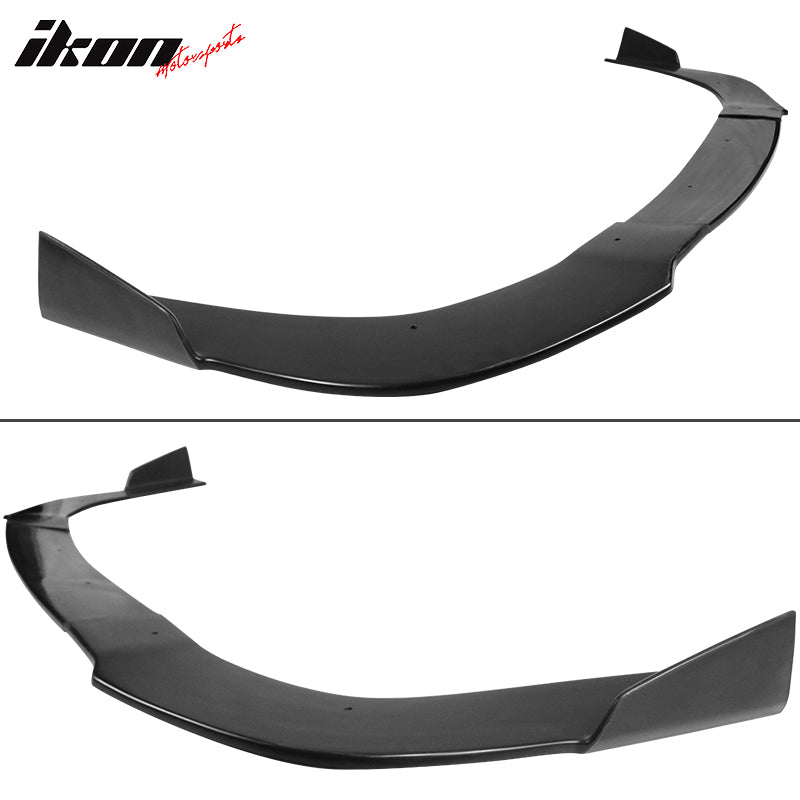 Fits 2018-2020 Toyota Camry SE Front Bumper Lip Spoiler PU 3PC Chin Splitter Kit