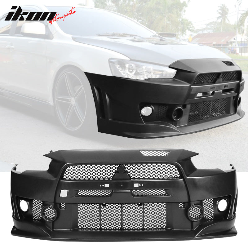 2008-2015 Mitsubishi Lancer FQ FQ440 Front Bumper Cover Conversion PP