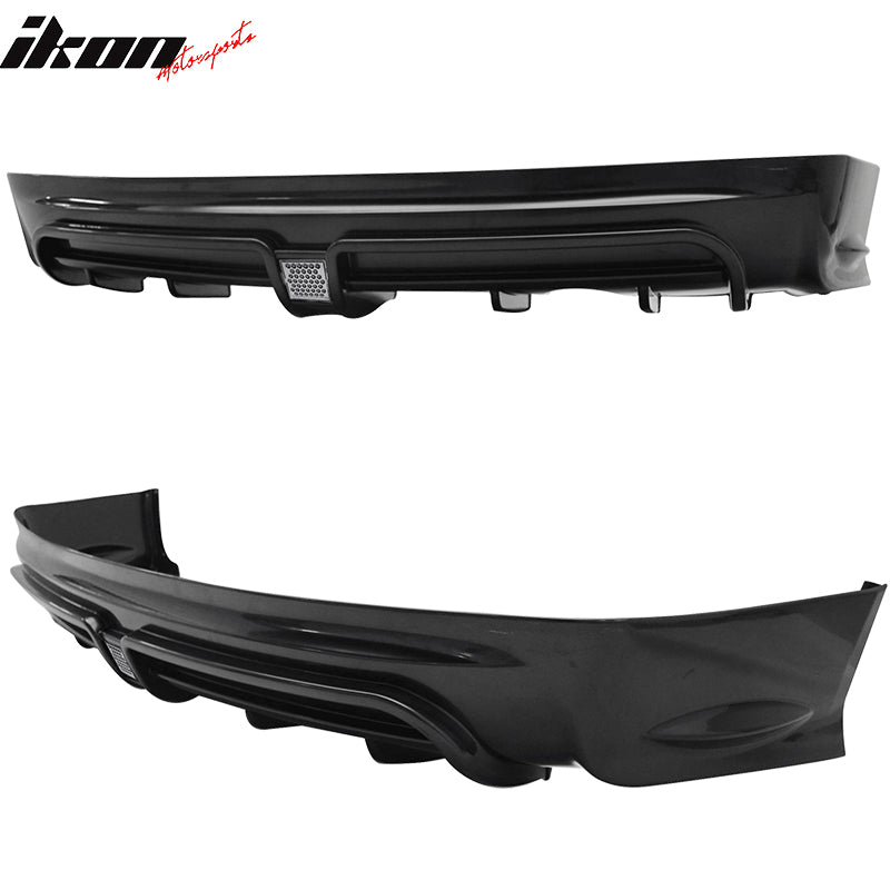 Fits 13-15 Honda Civic Sedan Mugen RR Rear Bumper Diffuser 3rd LED Brake Light