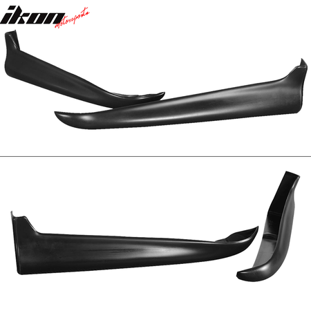 Fits 96-98 Honda Civic JDM Style Rear Bumper Lip Side Aprons Winglet Canards