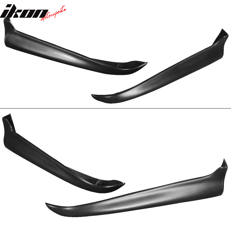 Fits 96-98 Honda Civic JDM Style Rear Bumper Lip Side Aprons Winglet Canards