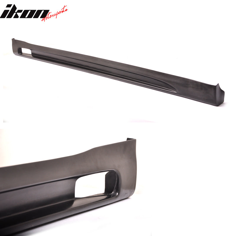 Fits 09-12 Audi A4 Side Skirts Extension Rocker Panels RG Style PU