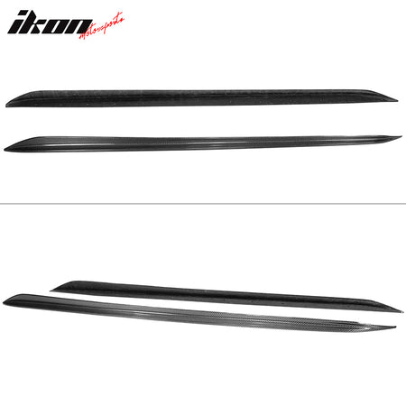 Fits 19-23 BMW G20 3 Series M Sport Carbon Fiber Side Skirts M-Performance Style