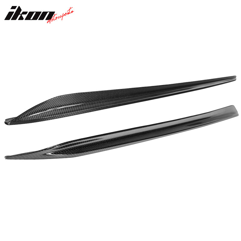 Fits 19-23 BMW G20 3 Series M Sport Carbon Fiber Side Skirts M-Performance Style