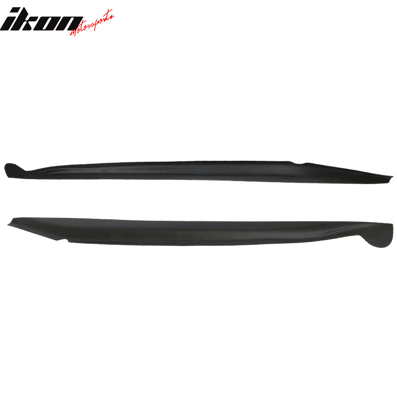 Fits 14-19 Chevy Corvette C7 Stingray Pair Side Skirts Extension PU