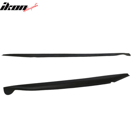 Fits 14-19 Chevy Corvette C7 Stingray Pair Side Skirts Extension PU