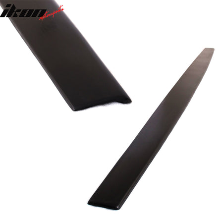 80 x 5 Curve Designed Side Skirt Extensions Flat Bottom Line