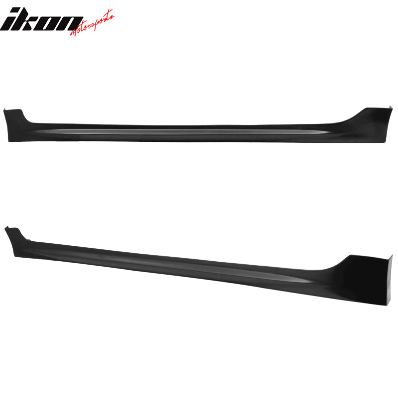 Fits 06-11 Honda Civic 2Dr Mugen Style Side Skirts Pair Left Right Side PU