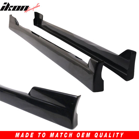 Fits 96-00 Honda Civic Hatch Coupe 2/3dr K1 CS Style Side Skirts (ABS)