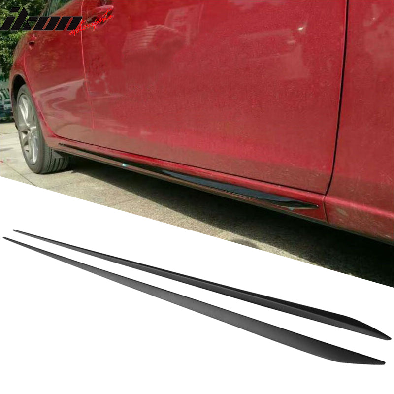 2014-2021 Mazda 6 Unpainted Side Skirts Extension Rocker Panel 2PC ABS