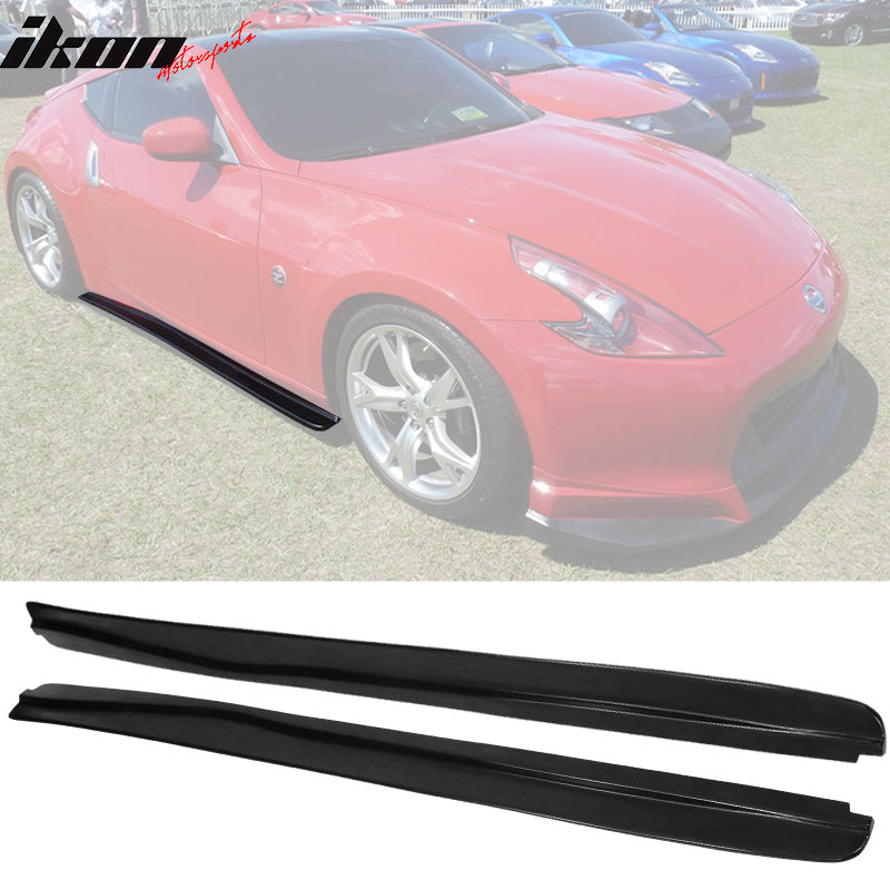 2009-2020 Nissan 370Z Aero Jacket Style Side Skirts Rocker Pannel PU