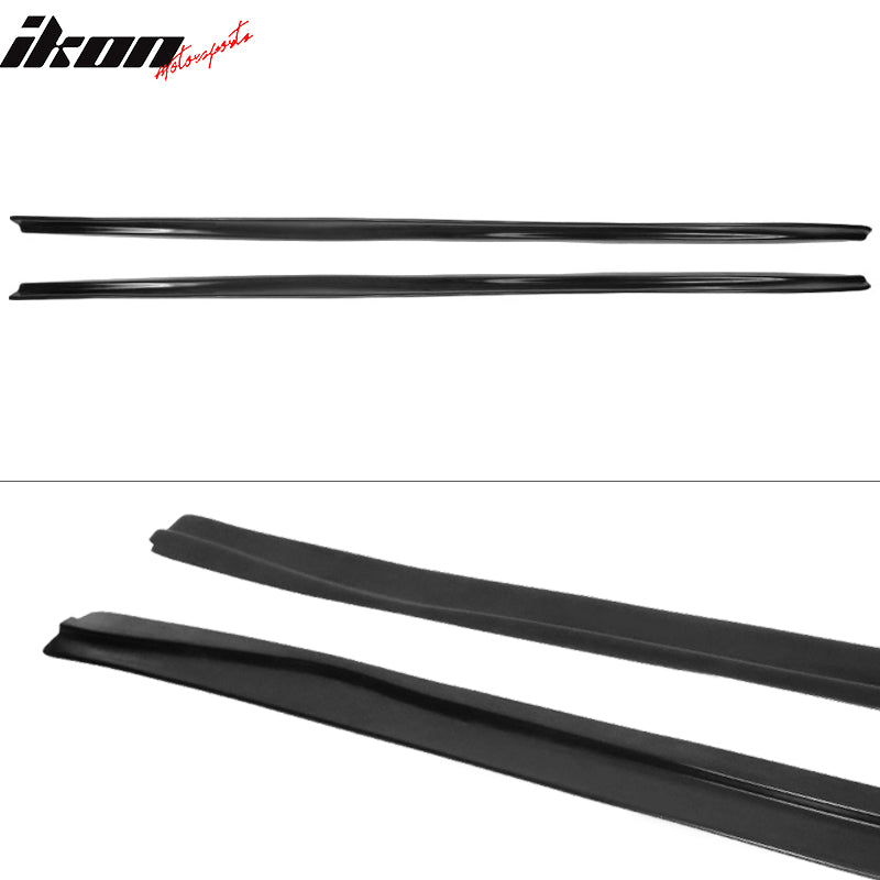 Fits 09-20 Nissan 370Z Aero Jacket Style Side Skirts Extension Rocker Panel PU