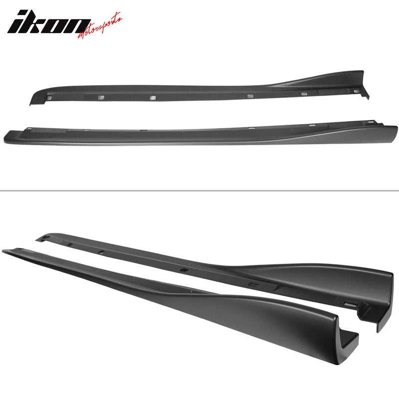 Fits 02-07 Subaru Impreza WRX STI CS Style 2PCS Side Skirts Extension Pannel PP