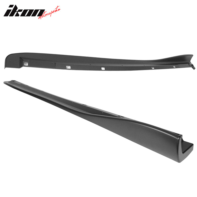 Fits 02-07 Subaru Impreza WRX STI CS Style 2PCS Side Skirts Extension Pannel PP