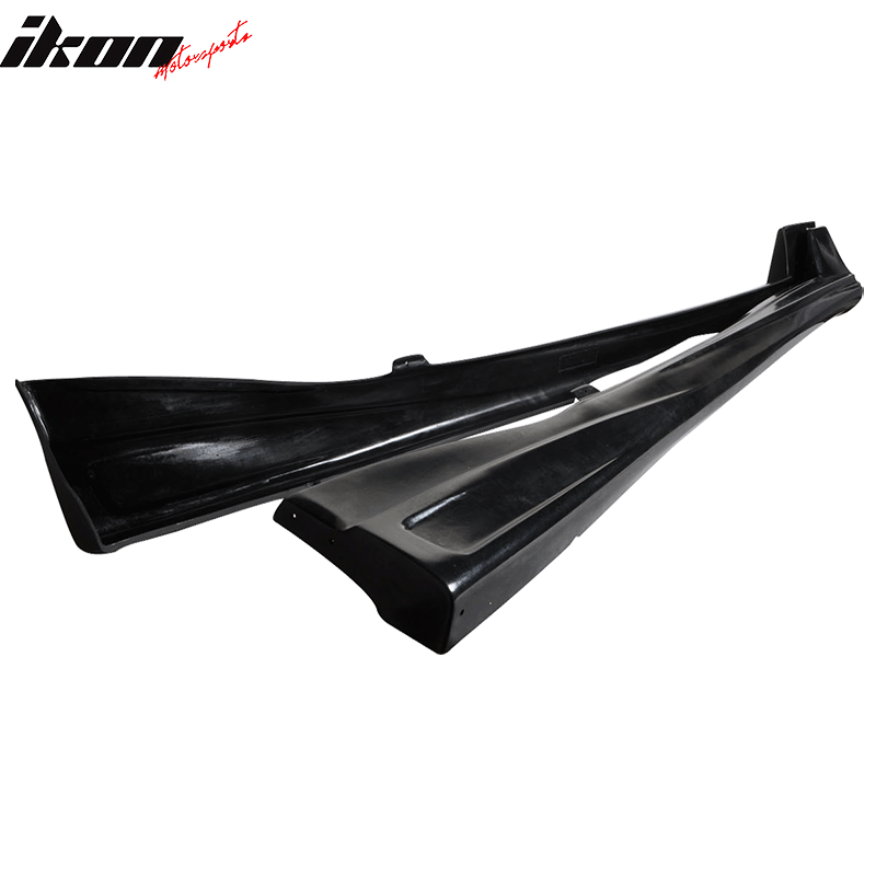 Fits 00-05 Toyota Celica VIP Style Side Skirts Unpainted Black PU