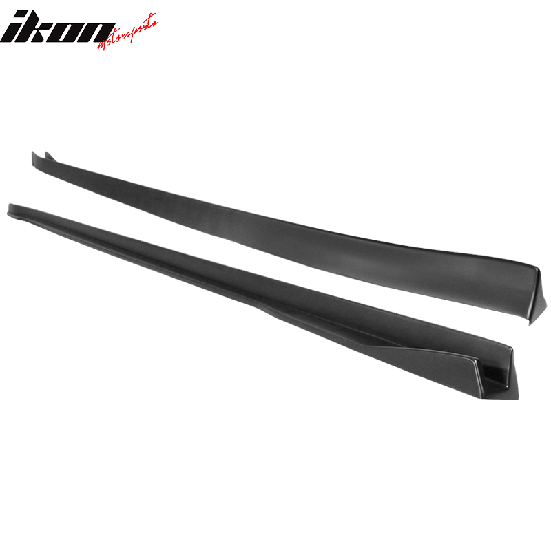 Fits 17-24 Tesla Model 3 Side Skirts Matte / Gloss Black Carbon Fiber Print