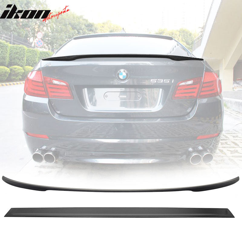 2011-2016 BMW 5 Series F10 Sedan P Trunk Spoiler & 3D Roof Spoiler ABS