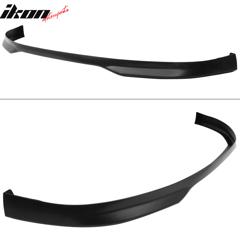 Fits 99-00 Honda Civic 4Dr EK Front Bumper Lip Spoiler PP + 4PCS Window Visors