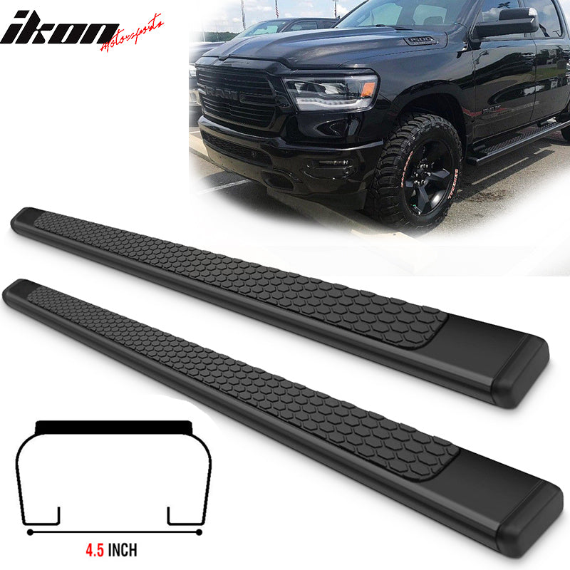 Fits 19-24 Ram 1500 Crew Cab Side Step Nerf Bars