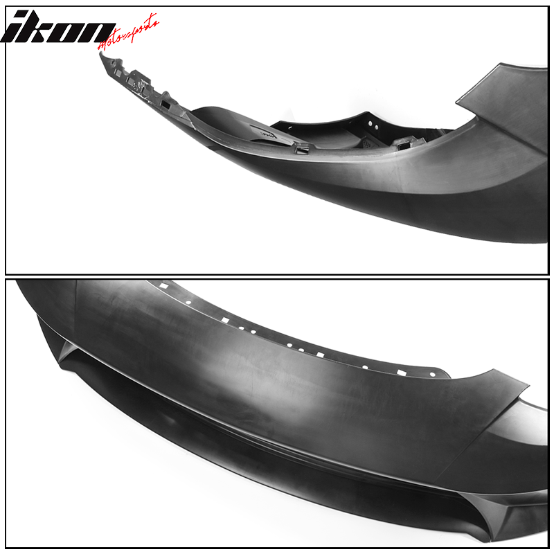 Fits 17-23 Tesla Model 3 IKON Style Front Bumper Cover Unpainted PP