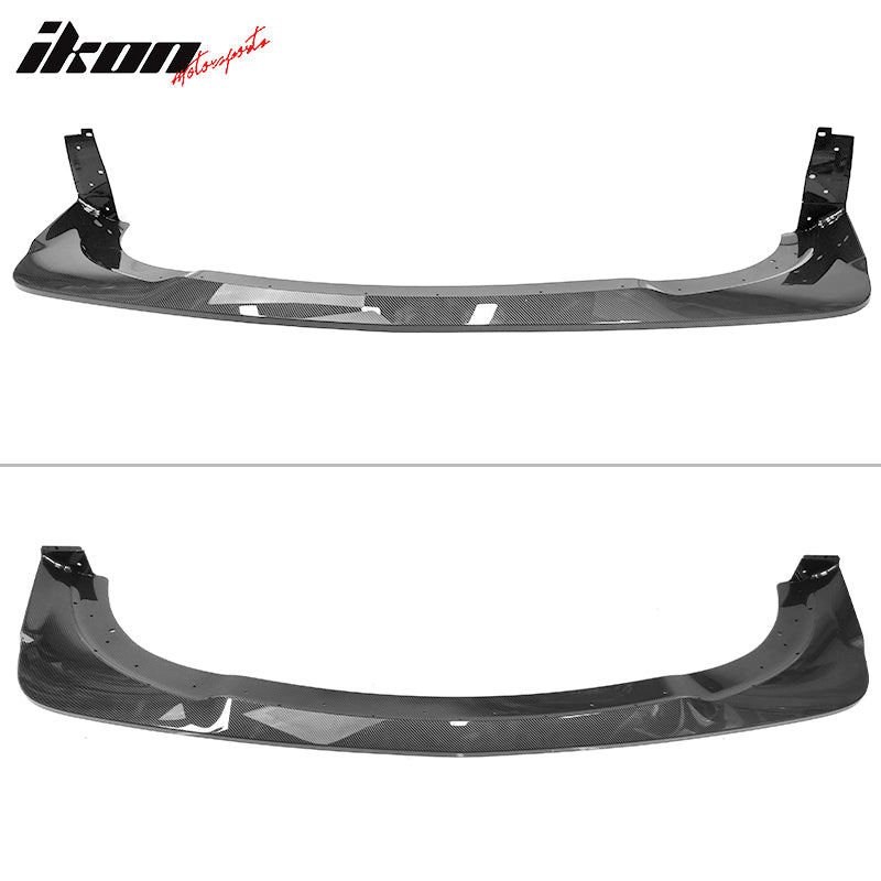 Fits 15-23 Charger Widebody Style Front Bumper Lip & Fender Flares 10PCS CFL ABS