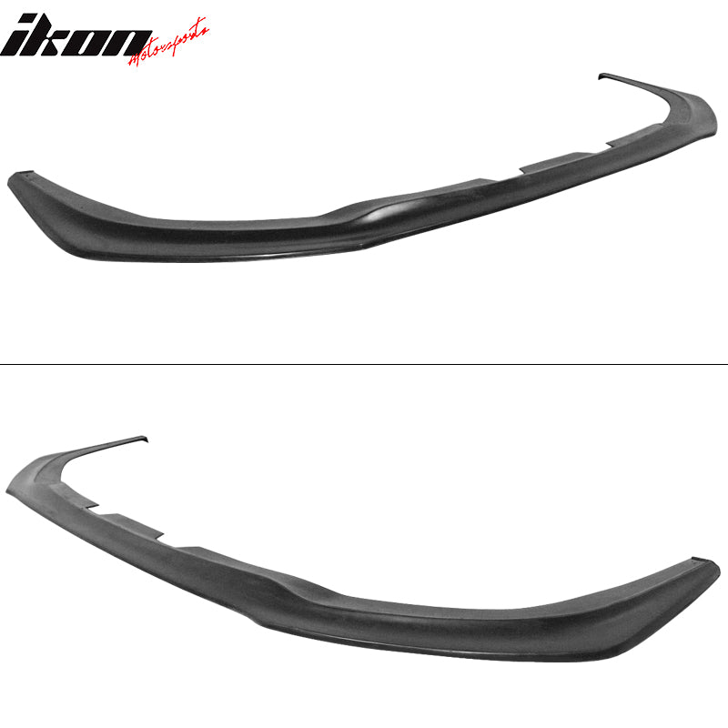 Fits 11-14 Subaru WRX STI Front Bumper Lip + Front Winglets IKON V6 Style PU