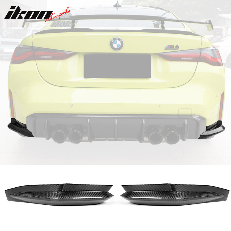 2021-2023 BMW G82 G83 M4 MP Style Rear Diffuser Splitter Carbon Fiber