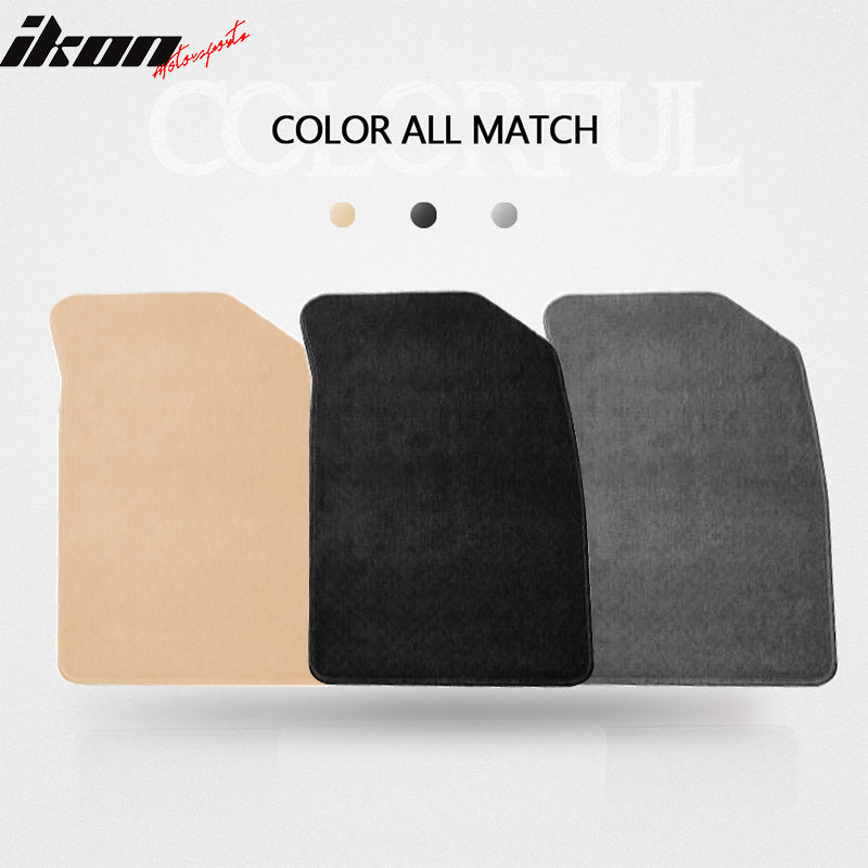 Factory Fitment Car Floor Mats Front Rear Nylon