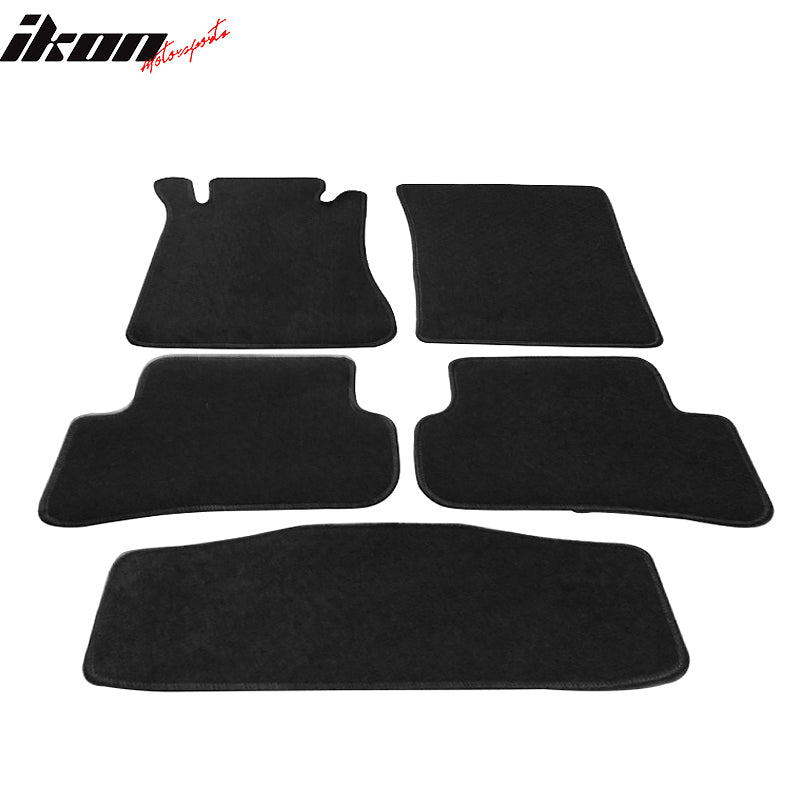 Fits 01-07 Benz W203 C-Class Car Floor Mats Front&Rear Nylon