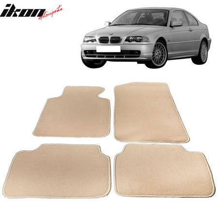 Factory Fitment Car Floor Mats Front Rear Nylon FOR: (BMW)