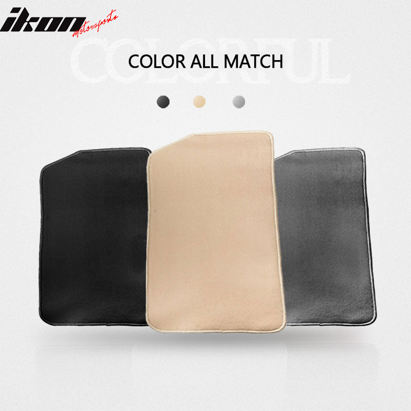 99-06 E46 M3 Floor Mats Carpet Front & Rear Beige 4PC - Nylon FOR: (BMW)