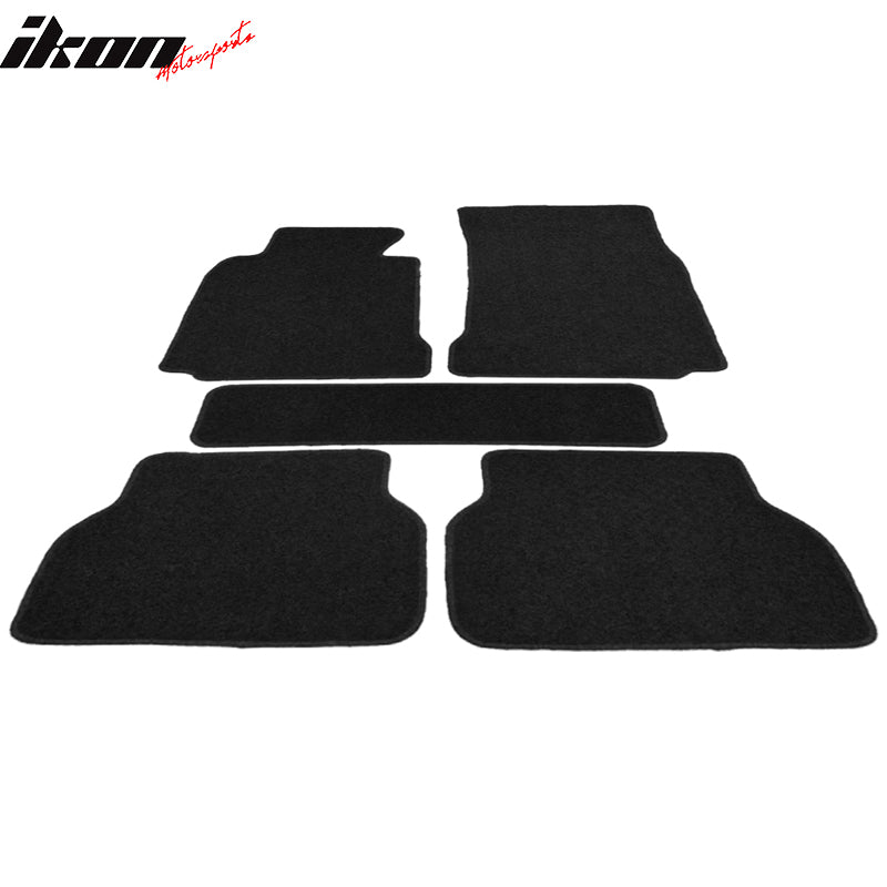 97-03 E39 5-Series 4Dr Floor Mats Front Rear Nylon FOR: (BMW)