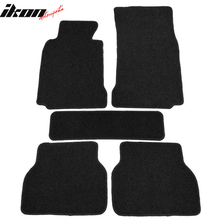 97-03 E39 5-Series 4Dr Floor Mats Front Rear Nylon FOR: (BMW)