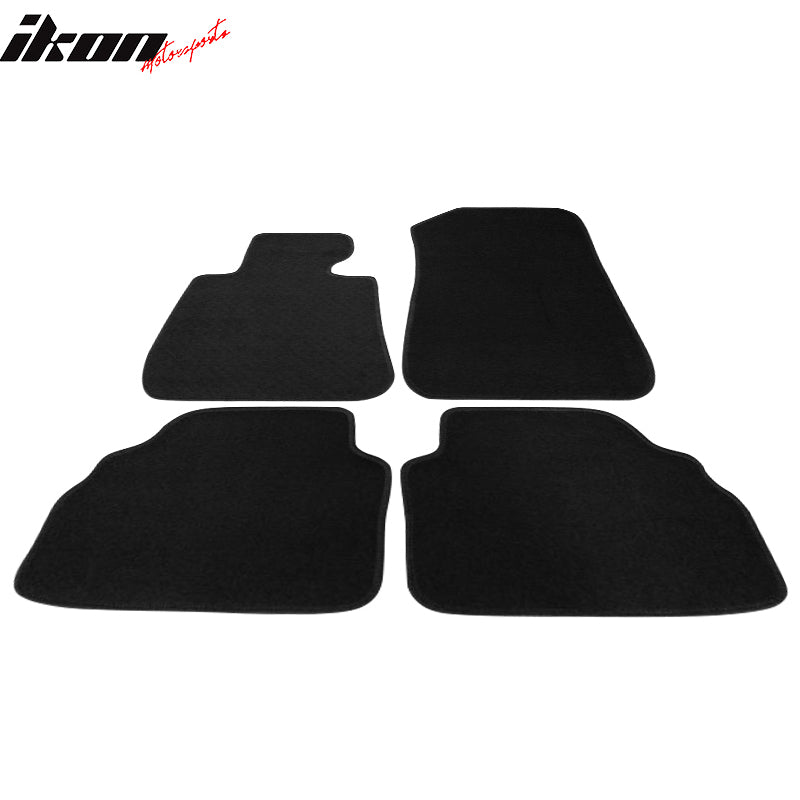 07-13 E92 3-Series 2Dr Floor Mats Front Rear Nylon FOR: (BMW)