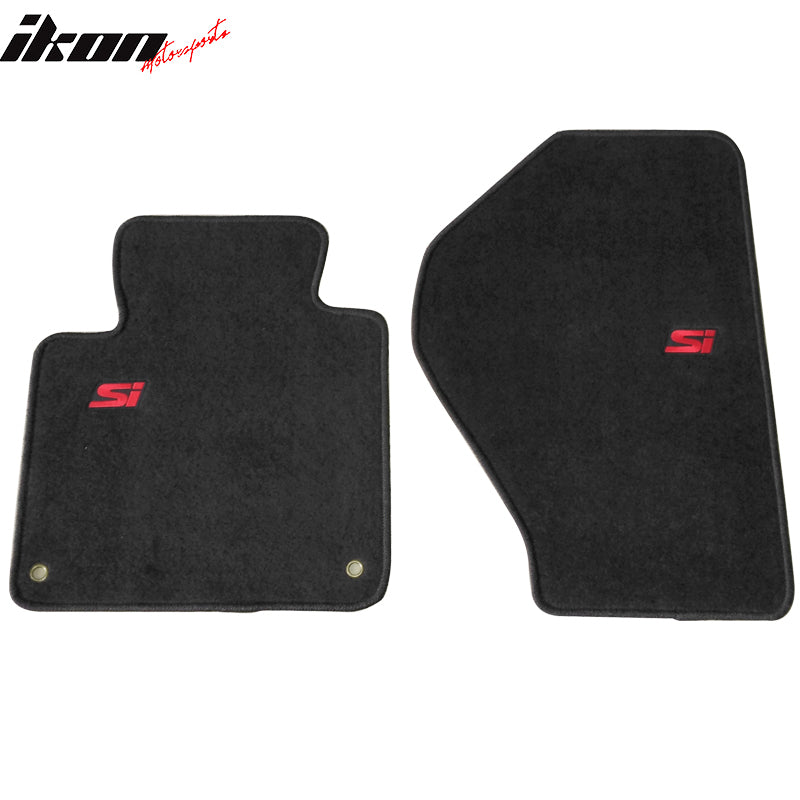 Fits 00-09 Honda S2000 2Dr SI Logo Car Floor Mats Front Rear Nylon