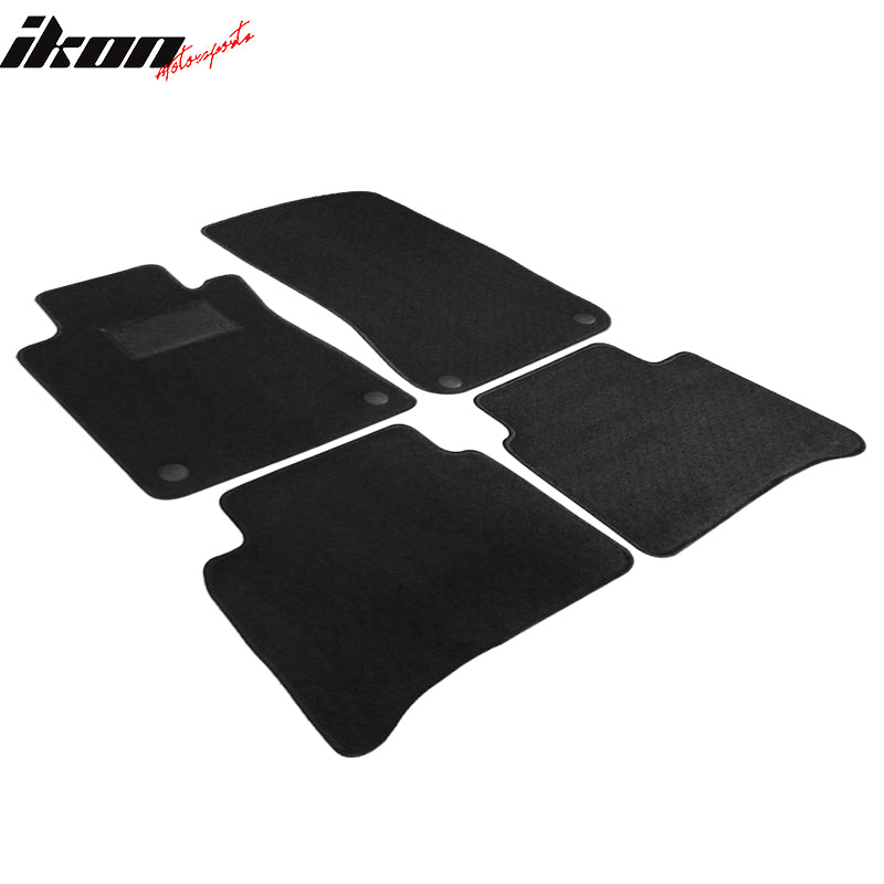 Fits 03-09 W211 E-Class 4Dr OE Factory Fitment Car Floor Mats Front Rear Nylon