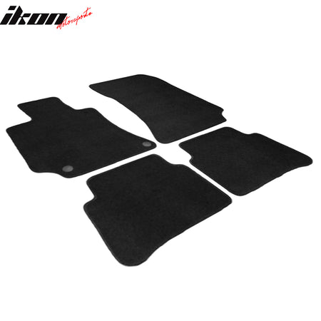 Fits 10-16 Benz W212 E-Class OE Factory Fitment 4PCS Floor Mats Front&Rear Nylon