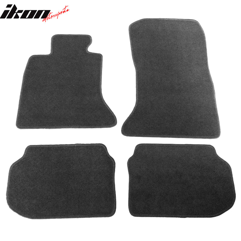 11-16 F10 5-Series Floor Mats Front & Rear Nylon FOR: (BMW)