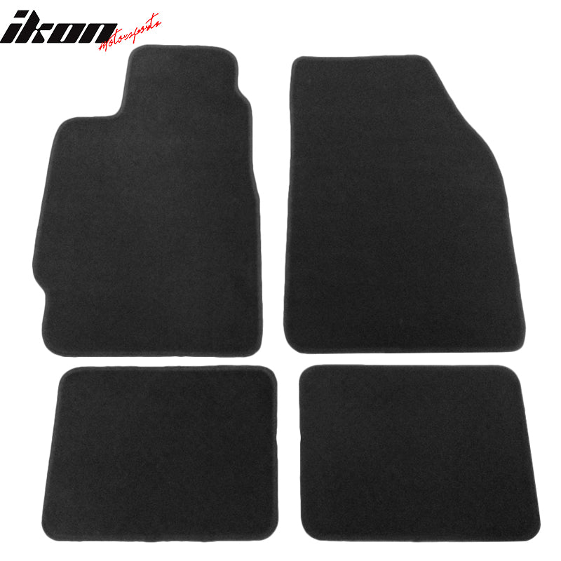 Fits 88-91 Honda CRX Civic OE Factory Fitment Car Floor Mats Front Rear Nylon