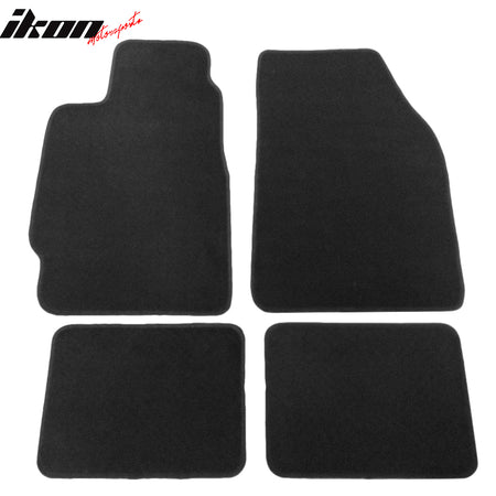 Fits 88-91 Honda CRX Civic OE Factory Fitment Car Floor Mats Front Rear Nylon