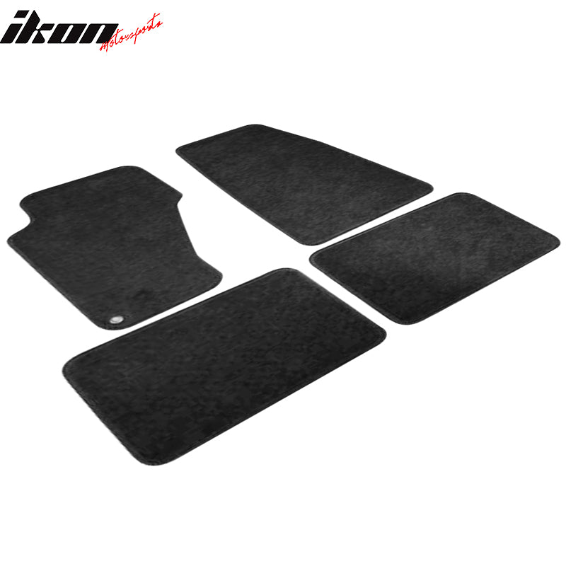 Fits 99-04 Jeep Grand Cherokee 4PCS Auto Car Floor Mat Carpet Front & Rear Nylon