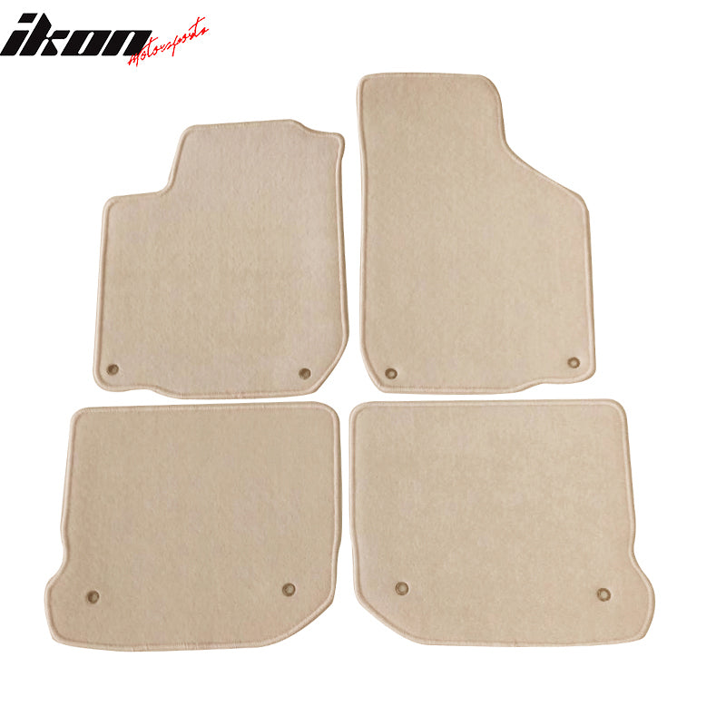 Fits 99-05 Volkswagen Gli Mk4 Golf Mk4 Jetta Mk4 Floor Mats Front Rear 4PC-Nylon