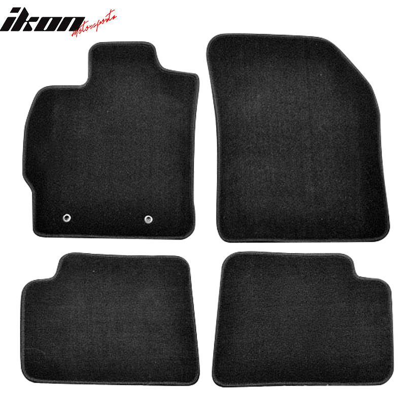 Fits 08-15 Scion xB 4Dr OE Factory Fitment Car Floor Mats Front & Rear Nylon